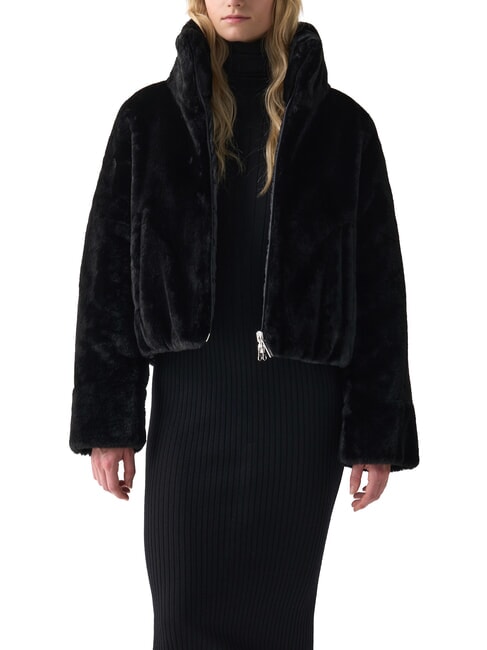 EXUBERANCE Chaqueta de plumas reversible negro - Chaquetas de plumas de mujer