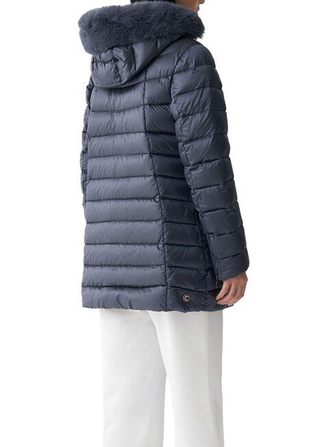 DELUXE Chaqueta de plumas con capucha oscuro profundo - Chaquetas de plumas de mujer