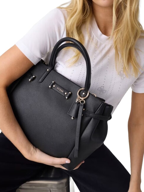 DOROTHY Bolso de mano con correa para el hombro. NEGRO - Bolsos Mujer