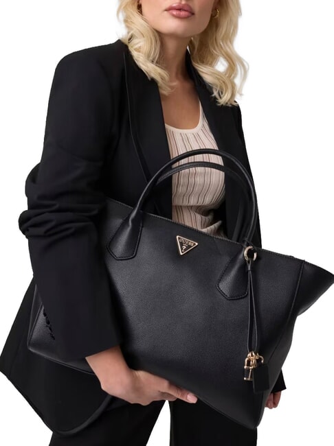 MARISSA Bolso de mano con correa para el hombro. NEGRO - Bolsos Mujer