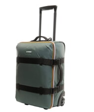 KWAY BLOSSAC  Carro de equipaje de mano impermeable b&aacute;lsamo verde-negro p - Equipaje de mano - 7
