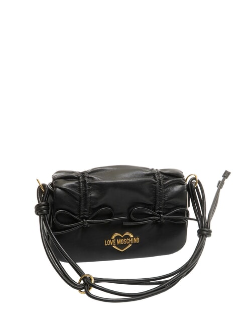 SOFTY BOW Bolso de hombro negro - Bolsos Mujer