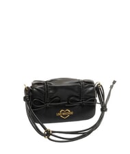 LOVE MOSCHINO SOFTY BOW Bolso de hombro negro - Bolsos Mujer - 2