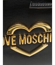 LOVE MOSCHINO SOFTY BOW Bolso de hombro negro - Bolsos Mujer - 3