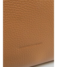 BORBONESE SEXY Bolso de mano con correa para el hombro, de piel. ra&iacute;z - Bolsos Mujer - 4