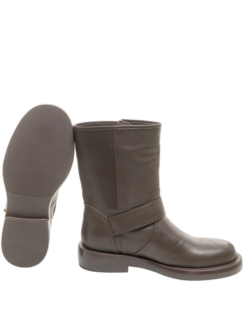 LOLA Botines de piel caf&eacute; - Zapatos Mujer