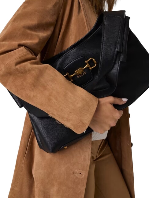 SUNSET Bolso hobo, bolso de hombro NEGRO - Bolsos Mujer