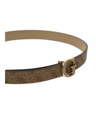 GUESS CLASSIC Cintur&oacute;n reversible LOGOTIPO DE LECHE - Cinturones - 4