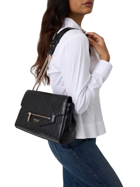 ANTONIA Bolso de hombro ajustable NEGRO - Bolsos Mujer