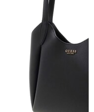 GUESS MELODY Bolso de hombro con doble asa. NEGRO - Bolsos Mujer - 5