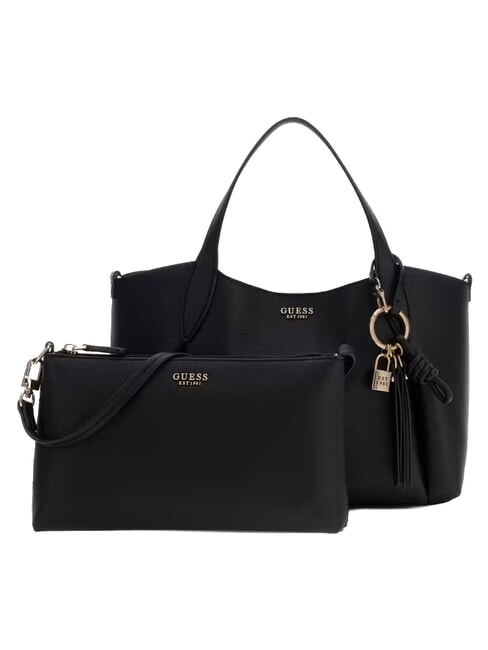 MELODY Bolso de hombro con correa para el hombro. NEGRO - Bolsos Mujer