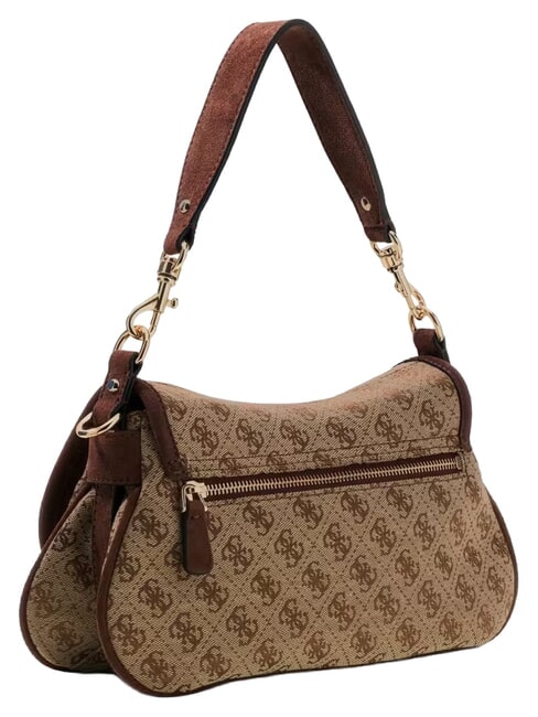 SAMANTHA Bolso de hombro con correa para el hombro. logotipo de caf&eacute; con leche / marr&oacute;n - Bolsos Mujer