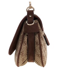 GUESS SAMANTHA Bolso de hombro con correa para el hombro. logotipo de caf&eacute; con leche / marr&oacute;n - Bolsos Mujer - 4