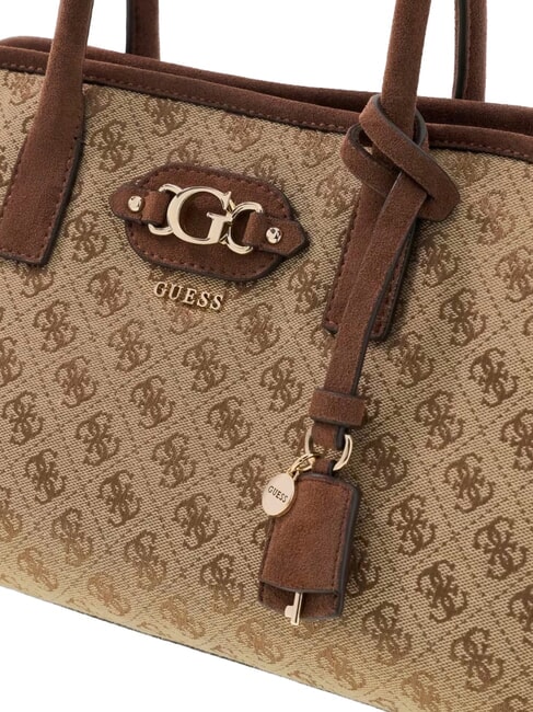 SAMANTHA Bolso de mano con correa para el hombro. logotipo de caf&eacute; con leche / marr&oacute;n - Bolsos Mujer