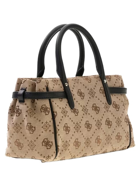 DOROTHY Bolso de mano con correa para el hombro logotipo de leche/negro - Bolsos Mujer