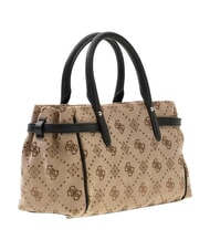 GUESS DOROTHY Bolso de mano con correa para el hombro logotipo de leche/negro - Bolsos Mujer - 4
