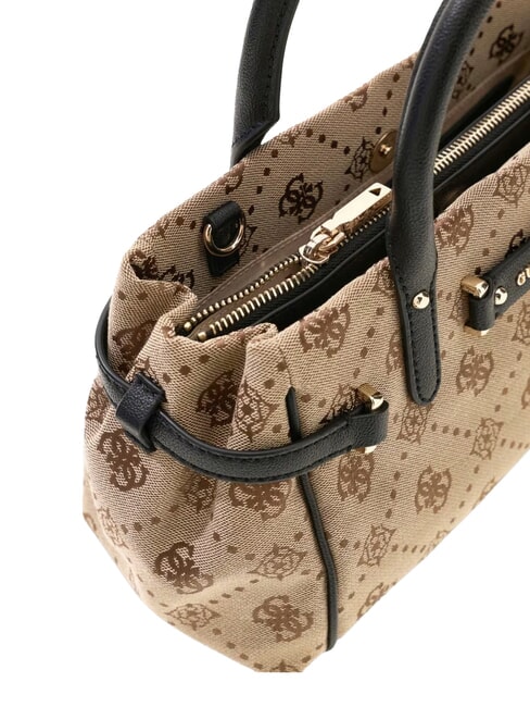 DOROTHY Bolso de mano con correa para el hombro logotipo de leche/negro - Bolsos Mujer