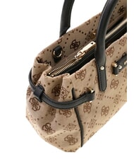 GUESS DOROTHY Bolso de mano con correa para el hombro logotipo de leche/negro - Bolsos Mujer - 5