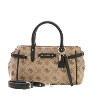 GUESS DOROTHY Bolso de mano con correa para el hombro logotipo de leche/negro - Bolsos Mujer - 6