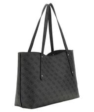 GUESS BRENTON Bolso de hombro bolsa de asas Vikky Large Roo Coalog - Bolsos Mujer - 2