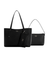 GUESS BRENTON Bolso de hombro NEGRO - Bolsos Mujer - 3