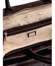GUESS BLAKE Bolso de mano con correa para el hombro. marr&oacute;n - Bolsos Mujer - 3