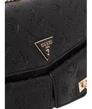 GUESS BLAKE Bolso de hombro logotipo negro - Bolsos Mujer - 4