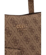 GUESS BRENTON Bolso de hombro LOGOTIPO DE LECHE - Bolsos Mujer - 4