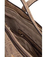 GUESS BRENTON Bolso de hombro LOGOTIPO DE LECHE - Bolsos Mujer - 6