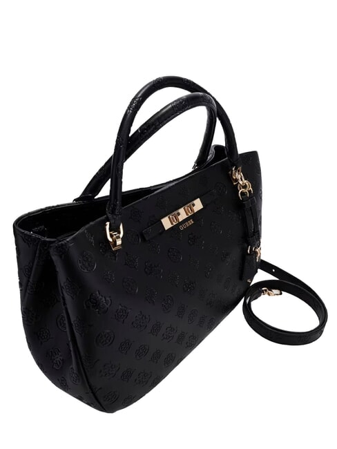 CARMELLA Bolso de mano con correa para el hombro. logotipo negro - Bolsos Mujer