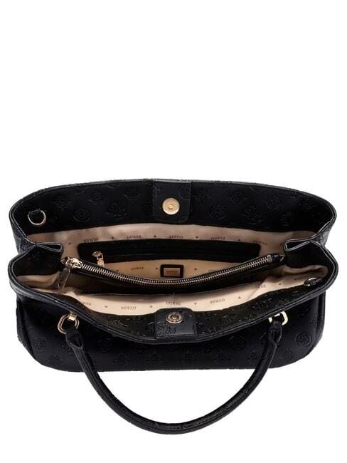CARMELLA Bolso de mano con correa para el hombro. logotipo negro - Bolsos Mujer