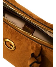 GUESS ALLEGRA Bolso de hombro COGNAC - Bolsos Mujer - 5
