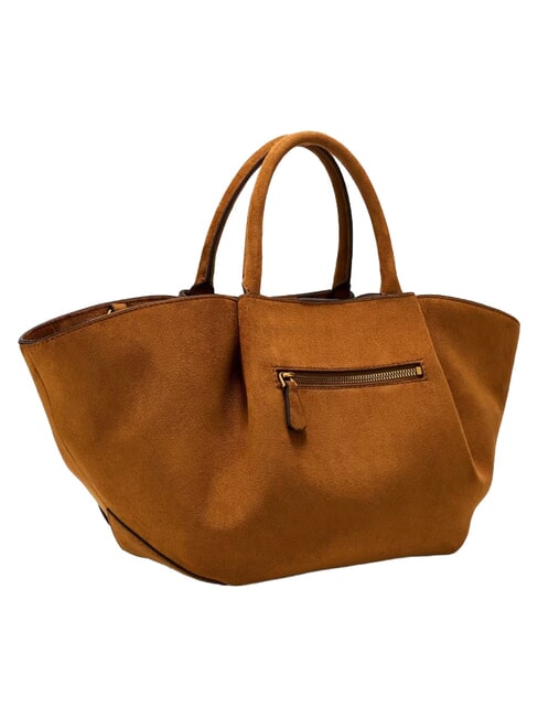 ALLEGRA Bolso de mano con correa para el hombro. COGNAC - Bolsos Mujer