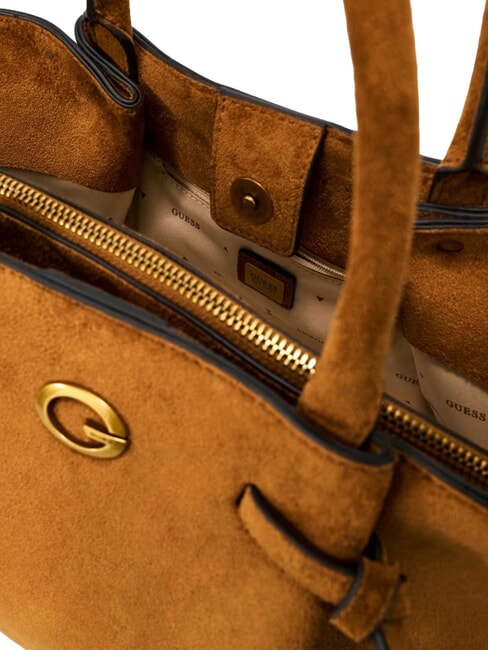 ALLEGRA Bolso de mano con correa para el hombro. COGNAC - Bolsos Mujer