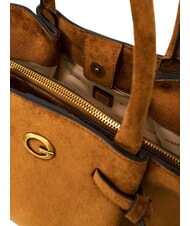GUESS ALLEGRA Bolso de mano con correa para el hombro. COGNAC - Bolsos Mujer - 4