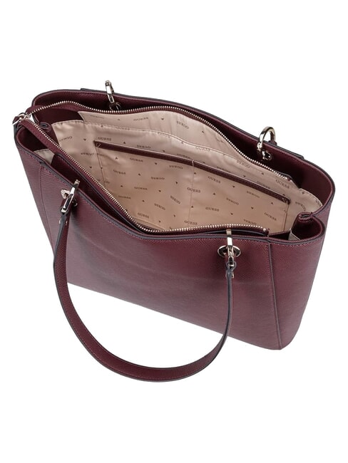 NOELLE 2  Bolsa de compras de hombro Burdeos - Bolsos Mujer