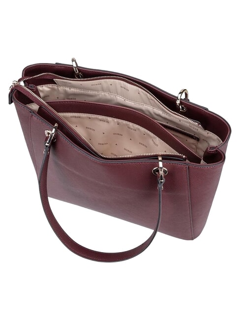 NOELLE 2  Bolsa de compras de hombro Burdeos - Bolsos Mujer
