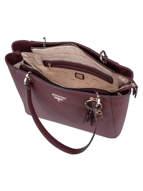 NOELLE 2  Bolsa de compras de hombro Burdeos - Bolsos Mujer