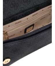 GUESS YVONNE LOGO Bolso de mano con correa para el hombro. bolsa de asas Vikky Large Roo Coalog - Bolsos Mujer - 6