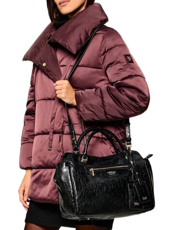 ANTONIA Bolso de mano con correa para el hombro. NEGRO - Bolsos Mujer