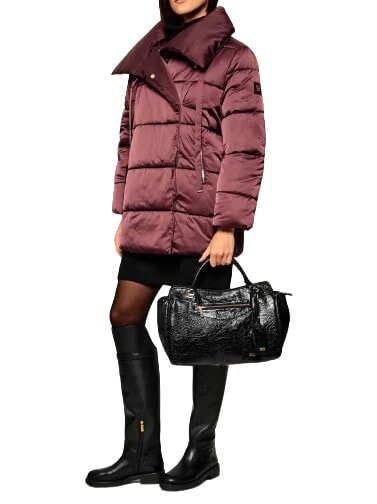 ANTONIA Bolso de mano con correa para el hombro. NEGRO - Bolsos Mujer