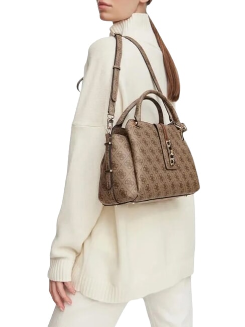 YVONNE LOGO Bolso de mano con correa para el hombro. LOGOTIPO DE LECHE - Bolsos Mujer