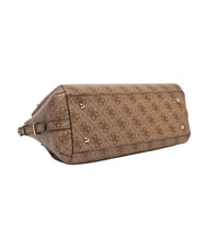 GUESS YVONNE LOGO Bolso de mano con correa para el hombro. LOGOTIPO DE LECHE - Bolsos Mujer - 5