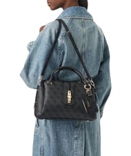 GUESS YVONNE LOGO Bolso de mano con correa para el hombro. bolsa de asas Vikky Large Roo Coalog - Bolsos Mujer - 2