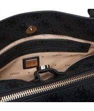 GUESS YVONNE LOGO Bolso de mano con correa para el hombro. bolsa de asas Vikky Large Roo Coalog - Bolsos Mujer - 7