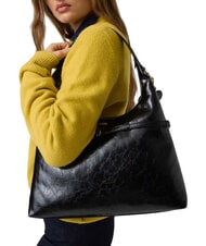 GUESS TAYLOR Bolso de hombro NEGRO - Bolsos Mujer - 2