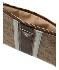 GUESS NOELLE 2 bolso de mano logotipo de caf&eacute; con leche / marr&oacute;n - Bolsos Mujer - 3