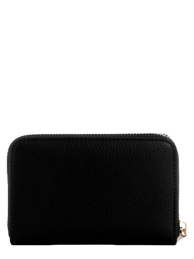 MELODY Cartera mediana con cremallera NEGRO - Carteras Mujer