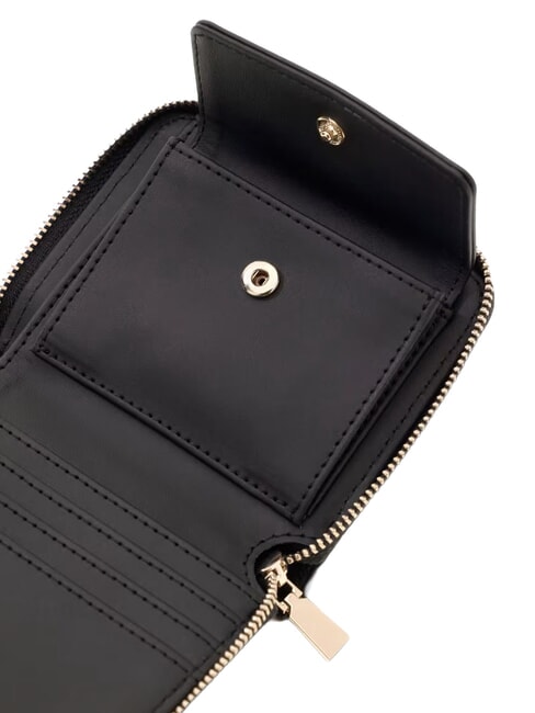 MELODY Cartera compacta con cremallera NEGRO - Carteras Mujer