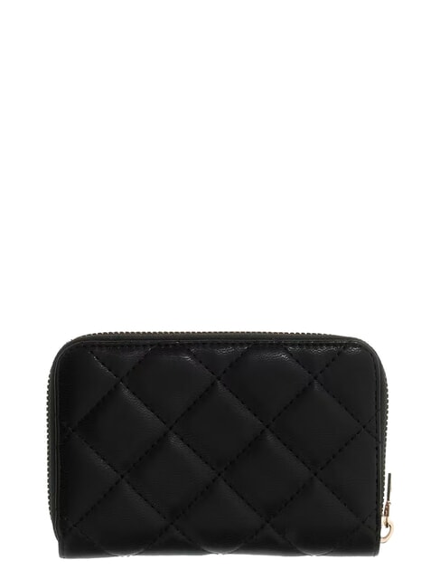 JULIET Cartera mediana con cremallera. NEGRO - Carteras Mujer